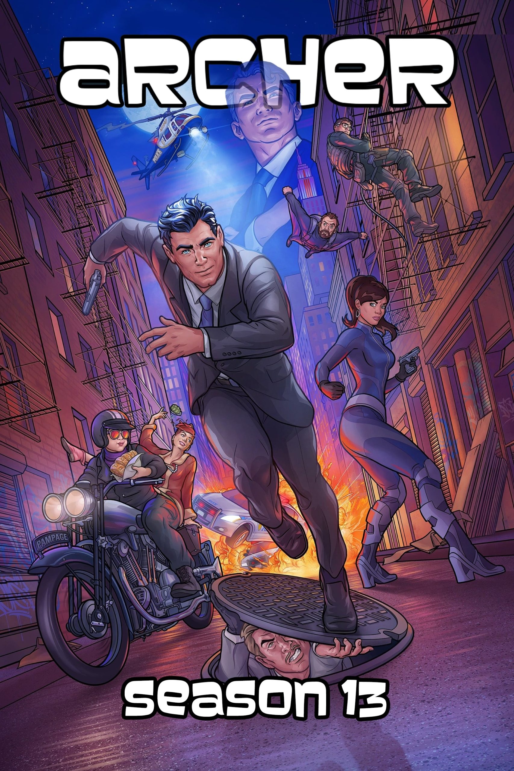 انمي مسلسل Archer الموسم الثالث عشر الحلقة 2